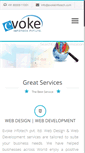 Mobile Screenshot of evokeinfotech.com